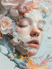 Poster - Exploring Intersection of Digital Art and Animation Through Abstract Imagery