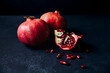 © Foodlovers - Pomegranate on a dark background