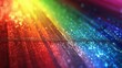 A close-up of the spectrum. The colors are so vivid that they seem to pop off the screen. The spectrum is constantly changing and evolving, and it is impossible to look away.
