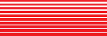 Red Halftone Random Horizontal Straight Parallel Lines, Stripes Pattern And Background. Streaks, Strips, Hatching And Pinstripes Element. Liny, Lined, Striped Vector.  Vector Illustrations. EPS 10