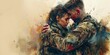 A Soldier s Heartfelt Homecoming A Powerful Reunion of Love and Sacrifice Captured in Emotive