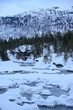 Winter river near Bjorli, Norway.