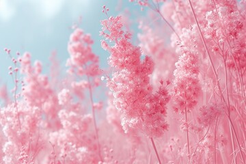 Wall Mural - Pink pastel background