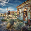 Echoes of the Past: Haunting Beauty of a Deserted Ghost Town in New Mexico