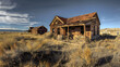 Echoes of the Past: Haunting Beauty of a Deserted Ghost Town in New Mexico