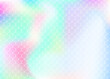 Holographic mermaid background with gradient scales. Bright color transitions. Fish tail banner and invitation. Underwater and sea pattern for girlie party. Futuristic back with holographic mermaid.