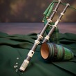 Explore a hybrid instrument inspired by the Irish tin whistle and the Scottish bagpipes  3d