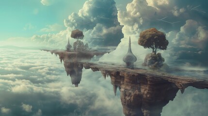 Poster - surreal landscape