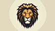 Lion artwork design for usable logo icon tattoo and