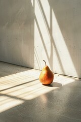 Poster - pear on a table