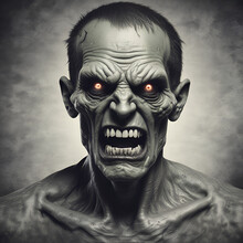 Portrait Of A Zombie