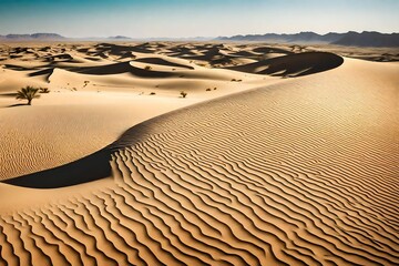 Wall Mural - sand dunes in the desert