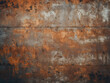 Rusty iron background exhibits aged metal texture