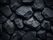 Stone texture with gradient adds depth to a black background