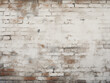 Light white cream gray color adorns the painted texture of this aged stucco brick wall background