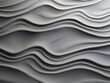 Abstract textures mimic waves on a cement wall, offering intrigue