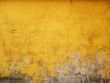 Copy space provided on abstract background of yellow old wall texture for design