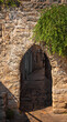 Gate in the wall of Budva, Montenegro