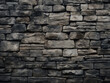 Gray stone wall showcases mottled shadows