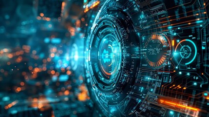a futuristic hacking technology