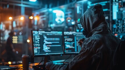 a futuristic hacking technology