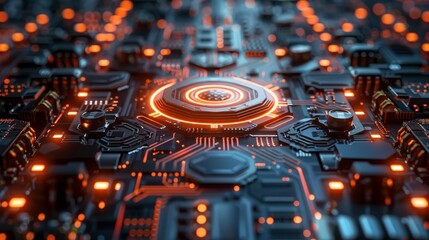 a futuristic hacking technology