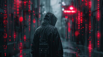 a futuristic hacking technology