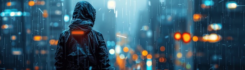 a futuristic hacking technology