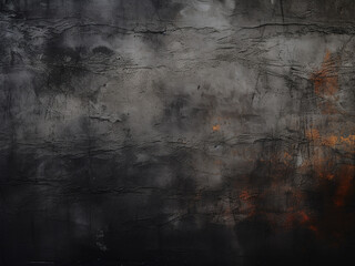 Wall Mural - Dark grey wall with chipped paint, providing abstract texture