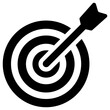 target icon, simple vector design