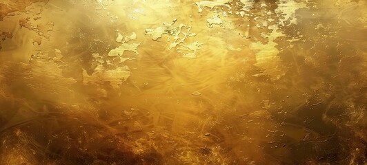 Wall Mural - abstract shiny color gold wave design with sparkling effect