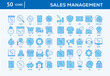 © yudi - Sales Management Icons Collection For Business, Marketing, Promotion In Your Project. Easy To Use, Transparent Background, Easy To Edit And Simple Vector Icons
