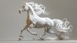 Majestic 3D stallion, fashion and beauty in every detail ,3DCG,clean sharp focus
