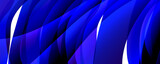 Fototapeta Abstrakcje - Wave lines and dynamic geometric design. Vector Illustration For Wallpaper, Banner, Background, Card, Book Illustration, landing page
