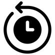 obsolete icon, simple vector design