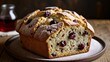  Deliciously baked bread with raisins ready to be savored