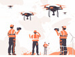 Futuristic Drone Swarm: AI-Powered Search and Rescue Force for Disaster Relief