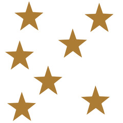 Sticker - set of stars