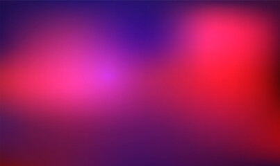 Fototapete - Abstract colorful gradient background. Defocused red blue purple light flare soft texture. Blurry blue and red modern gradient background for banner, ads, presentation, website, card. Vector EPS10