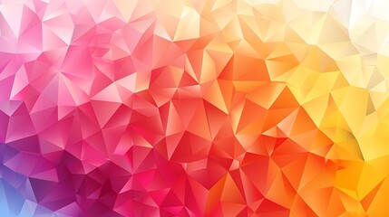 Wall Mural - Bright Color flat background with triangles for web design