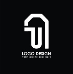 UN UN Logo Design, Creative Minimal Letter UN UN Monogram