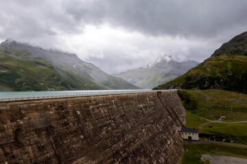 Silvretta Stauseemauer 2