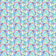  - Gradient seamless square pattern background design - colorful abstract geometric vector graphic from diagonal squares