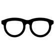 glasses  icon, simple vector design