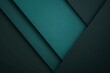 Minimalistic dark teal background with geometric shapes and shadows