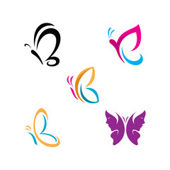  Beauty Butterfly icon design