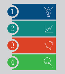 infographic vector label icon presentation elements