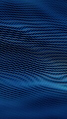 Poster - Abstract vertical animation, blue modern background design, 4k seamless looped video, 3d render