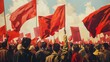 post propaganda communist march