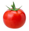 fresh red tomatoes isolated, macro tomato studio photo, transparent PNG, PNG format, cut out